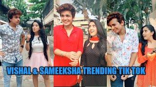 Vishal pandey & sameeksha new tik tok!vishal & sameeksha trending tik tok!vishal pandey new tik tok