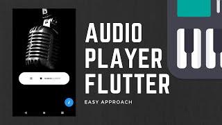 Audio Player application with Functionality using Flutter