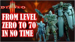 DIABLO 3 New Players Fast Leveling Guide From ZERO To 70 In No Time (No Cache)