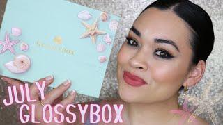 GLOSSYBOX JULY 2021 UNBOXING | Did you find the Golden Ticket?