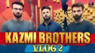 Vlog # 2 | Kazmi Brothers | Lawa Studio | Audio recording session | Vocal techniques | nohay 2022