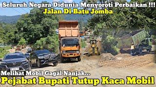 Bupati Tutup Kaca Mobil || Seluruh Negara Di Dunia Melihat Perbaikan Di Batu Jomba