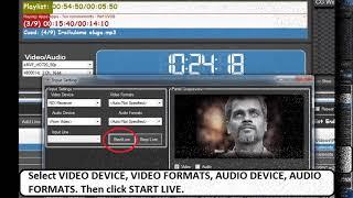 HOW TO ADD LIVE INPUT IN INSTA PLAYOUT / INSTA WEB TV