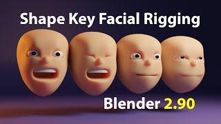 Quickly Rig Simple Character Faces (Blender 2.9 Tutorial)