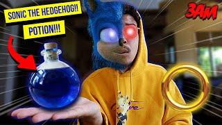 *GONE WRONG!* ORDERING THE DARK WEB SONIC.EXE POTION AT 3AM!! (SONIC ATTACKED ME!?)