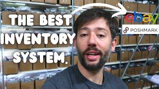 The Best Reseller Inventory System for eBay and Poshmark