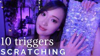 ASMR | 100% SCRATCHING 10 triggers | 1h de gratouilles !