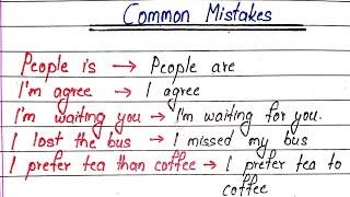 Most Common Mistake in English | PAS Education