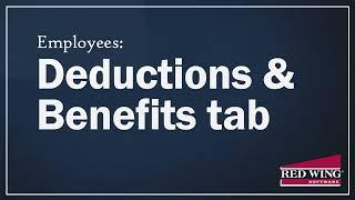 How to Assign Deductions & Benefits to Employees in CenterPoint