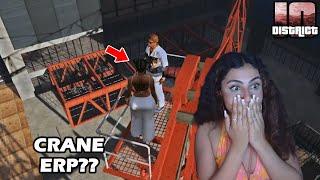 ANGIE FLORES DOES ERP ON A CRANE IN D10 GTA RP!!! (GTA RP EPISODE 2)