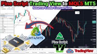 How to Convert TradingView Indicator to MT5 or PineScript to MQL5 Indicator [PART 451] - MA Cross