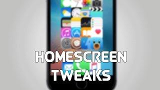 TOP 10 Homescreen Tweaks for iOS 9 - 9.3.5