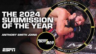 Good Guy / Bad Guy's Submission of the Year Award with Anthony Smith 