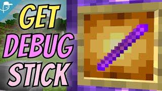 How To Get & Use The Debug Stick In Minecraft!