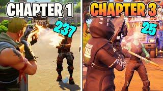 Evolution of Fortnite Shotguns (Chapter 1 - 3)