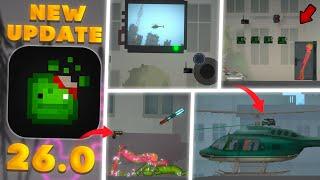 THIS IS THE BEST UPDATE 26.0 IN MELON PLAYGROUND \ A HELICOPTER AND NEW MECHANISMS IN MELON SANDBOX