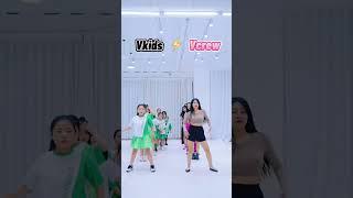 BLACKPINK BATTLE DANCE CHALLENGE ( P1 ) | VCrew vs Vkids | VHUNTER | #shorts #blackpink #tiktok