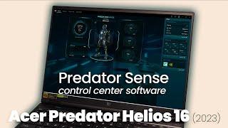 Predator Sense Overview | Acer Predator Helios 16 (2023) | RTX 4080