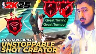 TYCENO UNSTOPPABLE SHOT CREATOR BUILD IN NBA 2K25! BEST BUILD 2K25