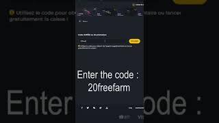 SECRET CODE FOR CS-GO || 20 FREE $ ON FARMSKINS #2023 #case #csgo #csgo2 #farmskins #counterstrike