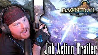 WE GOT LIONHEART!!! - FFXIV Dawntrail Job Actions Trailer - Krimson KB Reacts