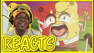 SpongeBob Anime Ep #1  Bubble Bass Arc Original Animation | Narmak | AyChristene Reacts