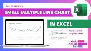 How to create a small multiple line chart in Microsoft Excel and avoid the spaghetti chart!