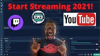 How To Stream With Streamlabs OBS (Updated 2021 Version) // Learn How To Stream In 5 minutes!!