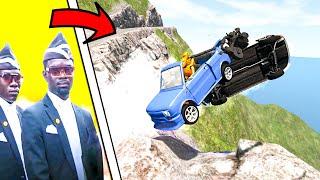 BEAMNG COFFIN DANCE MEME COMPILATION! | ASTRONOMIA SONG | BeamNG Drive MEMES