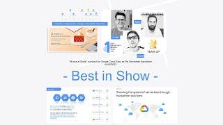 MLess at Scale (Best in Show) - Google Cloud Easy as Pie Serverless Hackathon