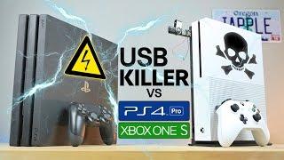 USB Killer vs PS4 Pro & Xbox One S - Instant Death?