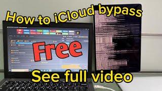 IPad Pro 10.5 iCloud bypass free | without jailbreak iCloud bypass