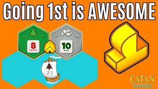 The AMAZING Advantage of Going First | Top 25 Catan SEAFARERS | Game 186