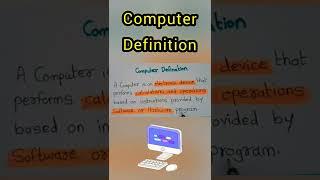 Computer Definition| Computer Awareness| GK Things