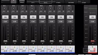 Brand new Yamaha DM3 mixer control app. A bit disappointing!