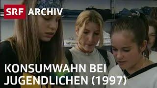 Konsumwahn bei Jugendlichen | Hip-Hop und Skaterkleider in den 90er Jahren| SRF Archiv