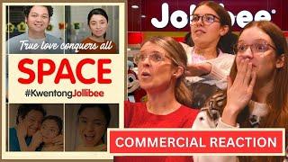 Canadian Mom & Daughters JOYFUL Reaction to Jollibee Ad: Space