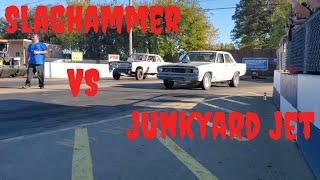 Slaghammer vs the junkyard jet @Mopar AL @Daddy’s Money Garage