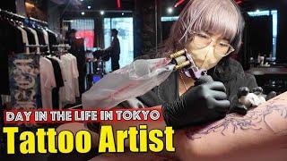 【Day in the Life】23-year-old Tattoo artist【Tokyo, Japan】