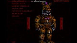 FNAF 4 EXTRAS MENU