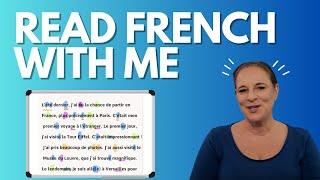 Learn To Read French With Me! | A2 Level French