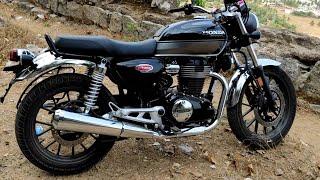 Honda Hynes CB 350 exhaust sound #honda #cb350