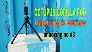 Best tripod for vlogger  , Octopus Gorillapod tripod unboxing & Review ..by Tech Moralizer