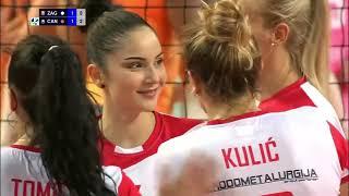 The Best of Klara Peric in HAOK Mladost Zagreb Croatia Volleyball League