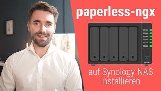 Paperless-ngx auf Synology-NAS installieren: Schritt-für-Schritt-Anleitung (papierloses Büro)