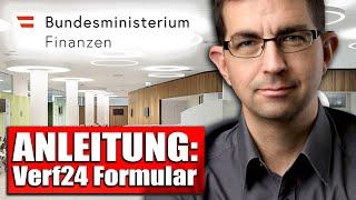 Finanzamt-Formular Verf24 richtig ausfüllen (genaue Anleitung)