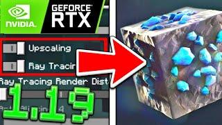 How To Enable RTX In Minecraft Bedrock 1.19!