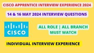 Cisco Apprenticeship Interview Questions 2024 | Cisco Apprenticeship Program