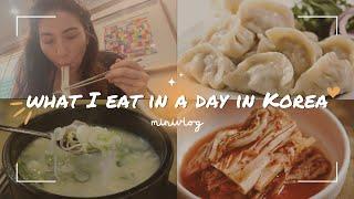 Come eat Yummy Korean food in Seoul with me!  What I eat in a day in Korea 