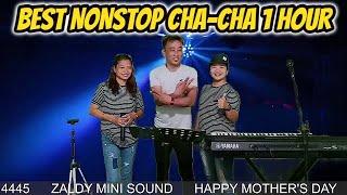 BEST NONSTOP CHA - CHA 1 HOUR - HAPPY MOTHER'S DAY - CATHY, ARLIN & ROMEL LIVE AT ZALDY MINI SOUND